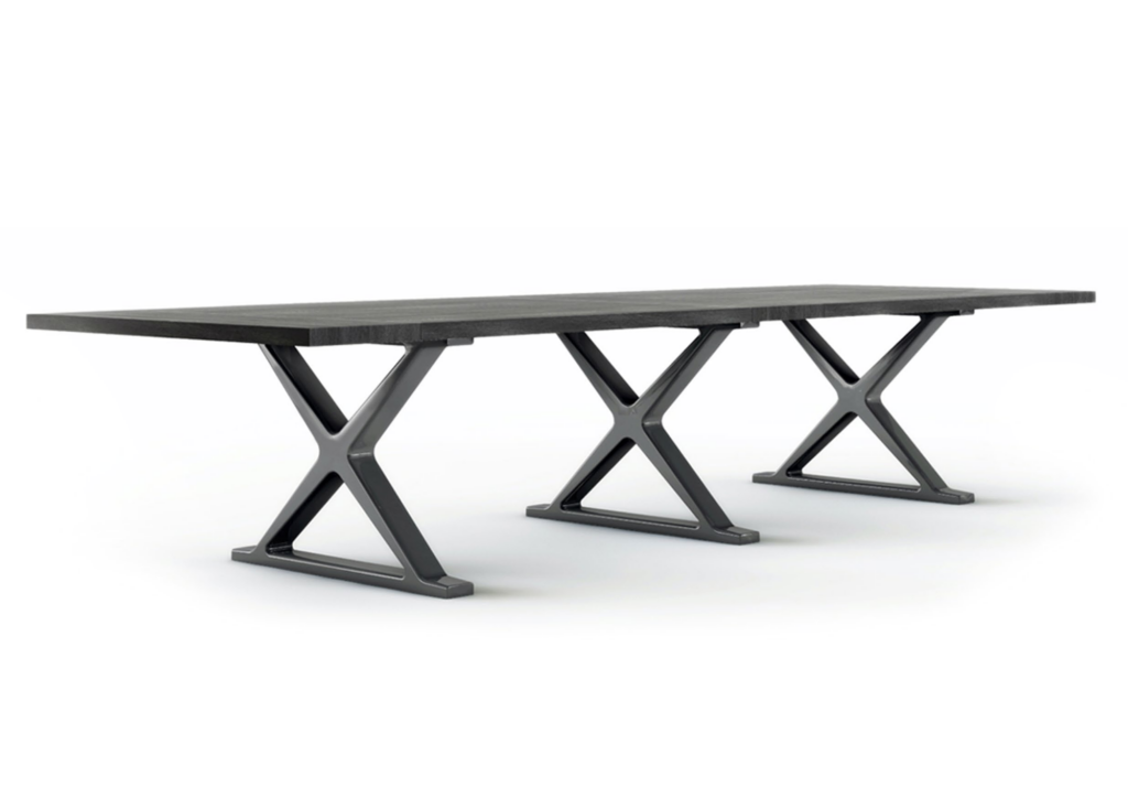 Octoir Tables : Tinted oak top with lacquered or wooden base